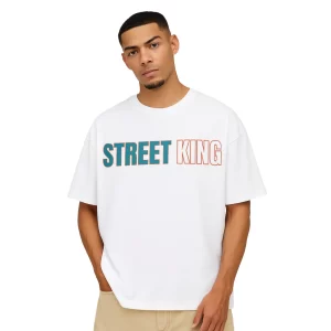 Street king Design oversized t-shirt for sale